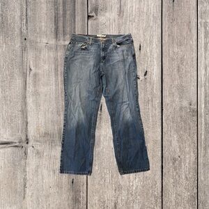 Vintage Y2K Tommy Hilfiger Straight Leg Denim Jeans Indigo 14 Inseam A